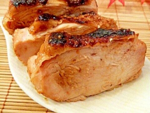 鶏胸肉がしっとり美味しい☆酒粕焼き